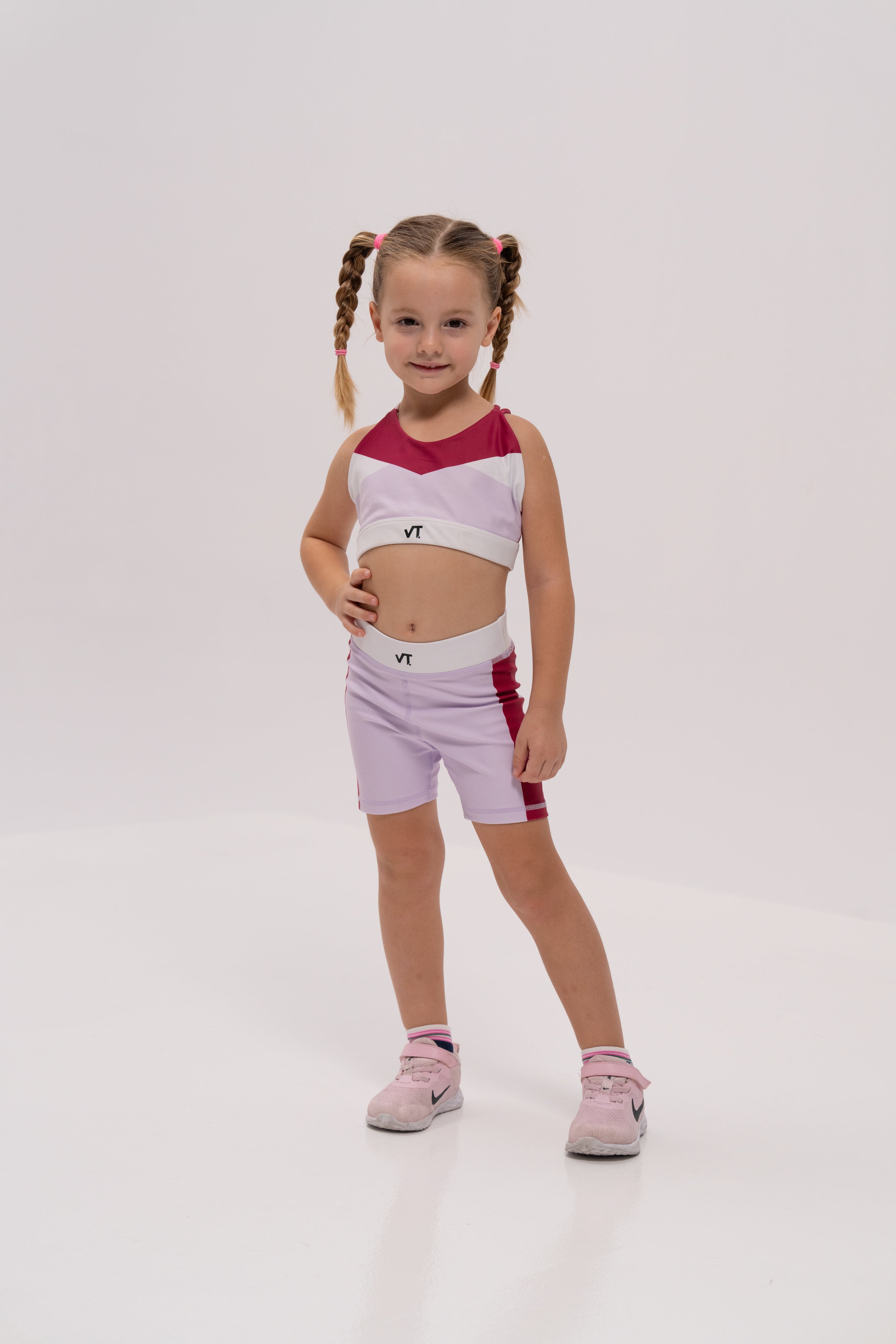 Active Set for Girls with Crossback Straps