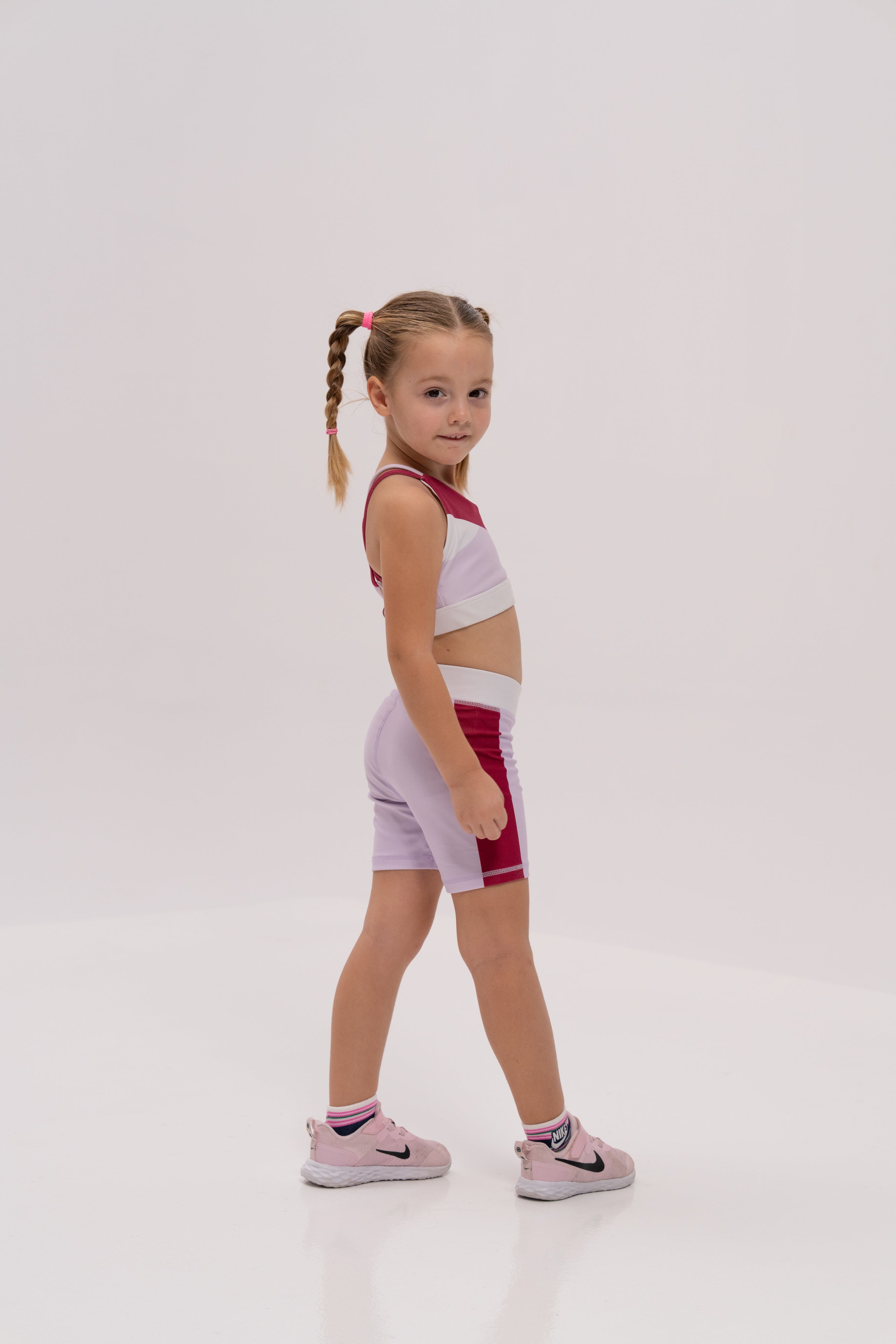 Active Set for Girls with Crossback Straps